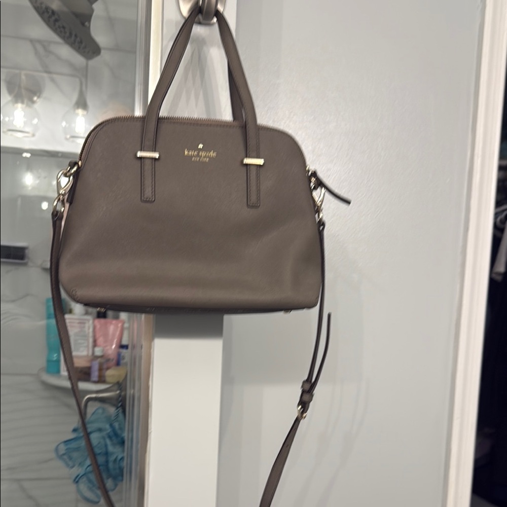 Kate Spade grey Leather Handbag
